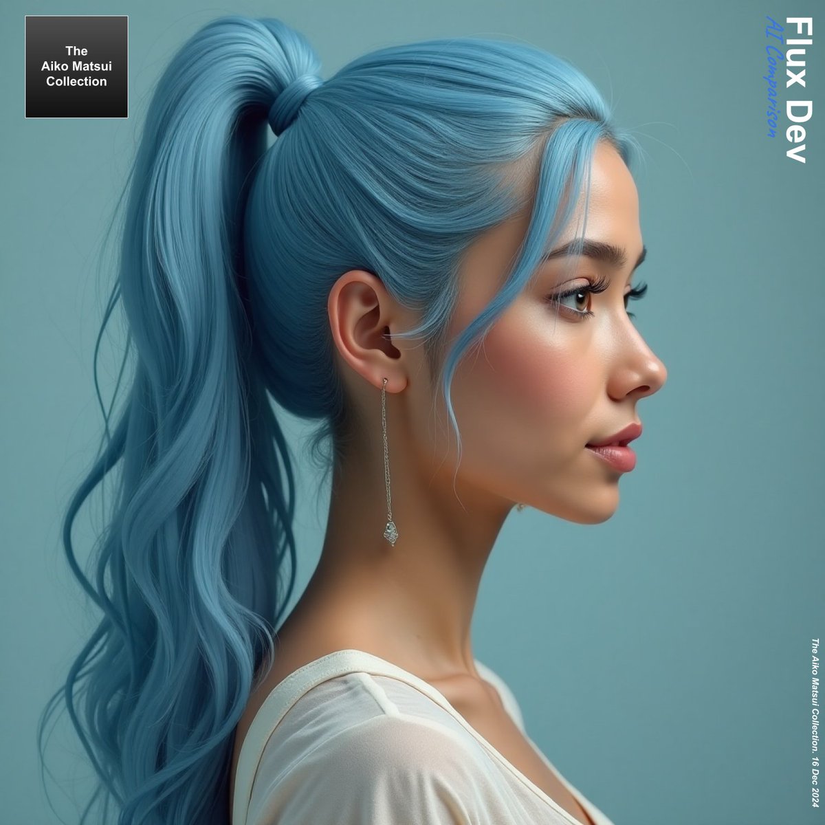 LoveAiko2003's tweet photo. Comparing AI Image Tools - Simple Portrait
Prompt: "Photo Realistic hyper-realistic ultra-realistic side profile portrait of an Indian Woman with light blue color hair, long hair, high ponytail."
Generated using:
#Grok #Grok2 @grok
#LeonardoAi @leonardoai
#Flux1 #Flux1Dev @bfl_ml
#SDXL #StableDiffusion #Juggernaut #JuggernautXLv9 @Juggernaut_AI @RunDiffusion
After the first run, I did what most users would do. To pack the prompt with keywords such as Hyper-Realistic, Ultra-Realistic (for better or worse) to get that realistic look on the images. - I think all 4 tools handled this quite well.
I also expanded the prompt to be more precise with how I wanted the image to be:
- Side Profile
- Light Blue Hair
- High Ponytail
- Indian Woman
All of the AI did well with this.
Grok did it similarly to the previous image with a very natural style.
A bit of misses on the ponytail for Leonardo, but I think we can get it right with another generation. However, I selected realistic portrait mode for Leonardo which we can see the results is stunning.
Flux's results does still look too smooth to pass as a realistic portrait but the result still looks really good.
Overall, I think the challenge is with the Indian race. The image from Flux does look a bit non-indian, but it's quite a specific look to pull off.
Juggernaut produced a very clean image and is on point with the result. There's a bit of distortion with the outfit, but I'm sure it can be fixed.
As for prompt adherence, I think we can say that the slightly expanded prompt is not a problem for these tools.
#aigeneratedimages #AikoComparesAI #AI #AIArt