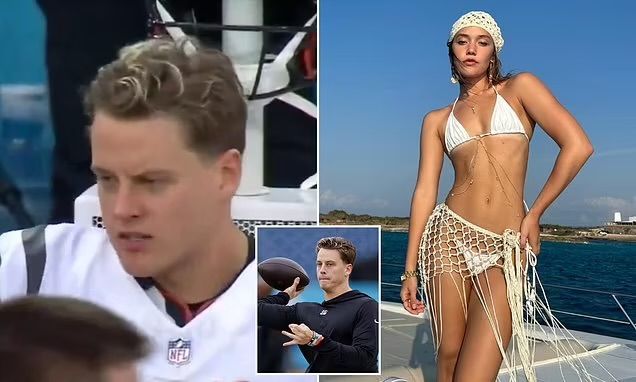 jon_snow_pt's tweet image. 🚨 JOE BURROW FUMES AT ZAC TAYLOR IN SIDELINE OUTBURST.

The Bengals QB let his frustration show during his NFL return after dealing with a home burglary.

#JoeBurrow #Bengals #NFLDrama