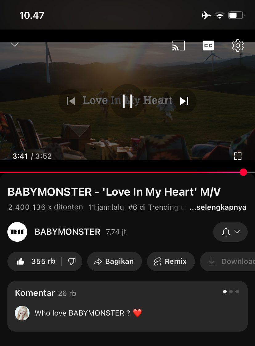 Israamsul's tweet photo. @idx96 Proof 26 🦥🦌🐰🦋🦭🐼🐈‍⬛ #BABYMONSTER #LoveInMyHeart https://t.co/XzoBHLzCeq