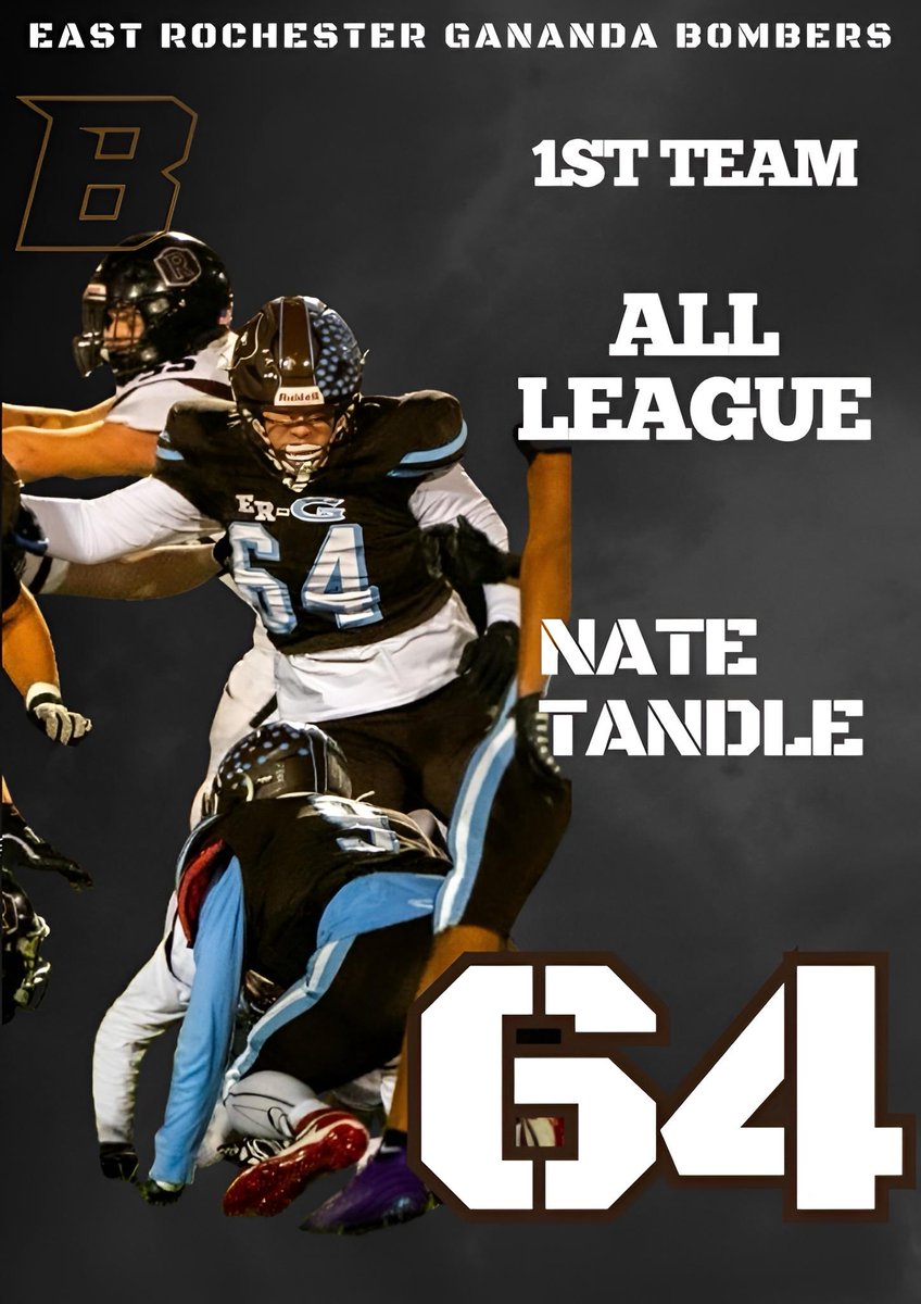 Congrats to Nate Tandle for being selected to the Section V Class C First Team!