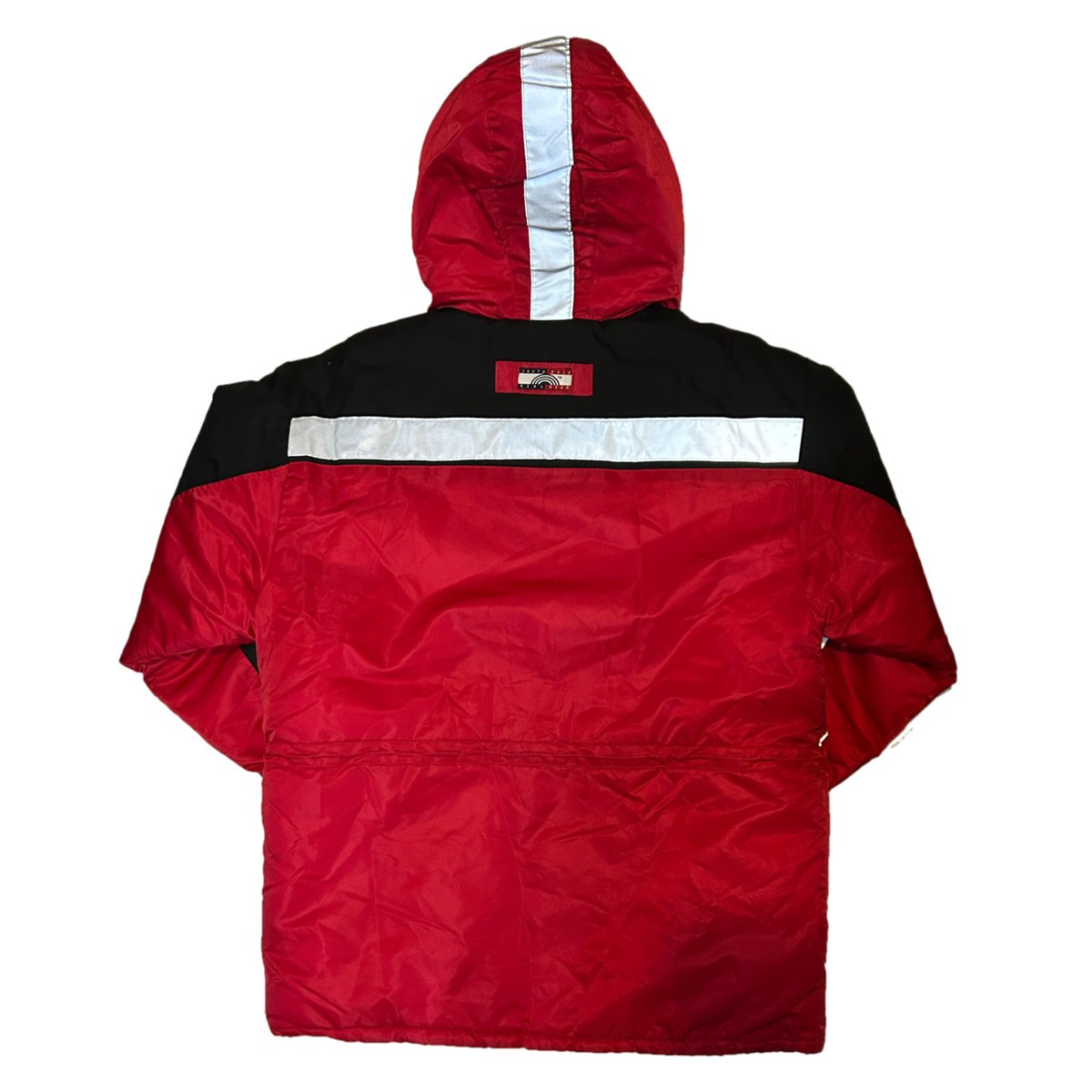 [USED］SOUTH POLE

91年創立後、そうそうたるアーティストをサポートし一躍ヒップホップシーンで人気を誇ったNY発のブランド
2000年に入り更にMOB DEEPもサポート

NYの現場作業員をイメージさせられるリフレクター、細部のデザインにこだわり状態も良くかなりのビックシルエット！