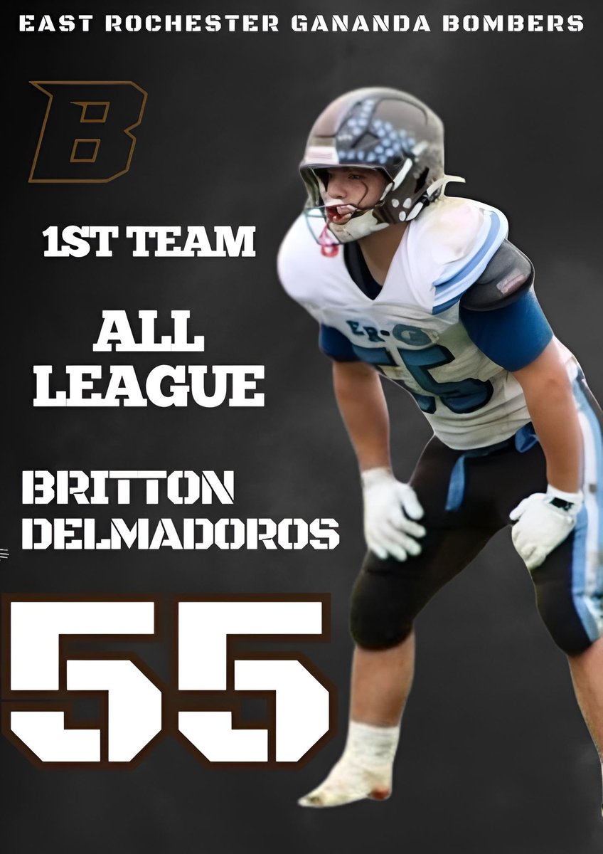Congrats to Britton Delmadoros for being selected to the Section V Class C First Team!