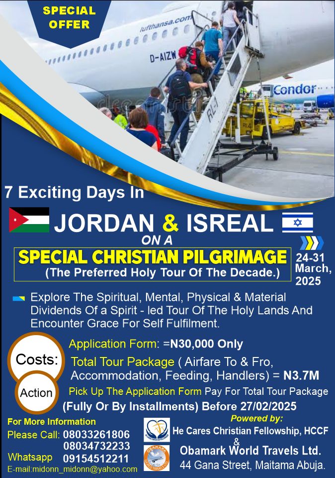 Encounter Grace for Self Fullfilment..2025 Pilgrimage is here.