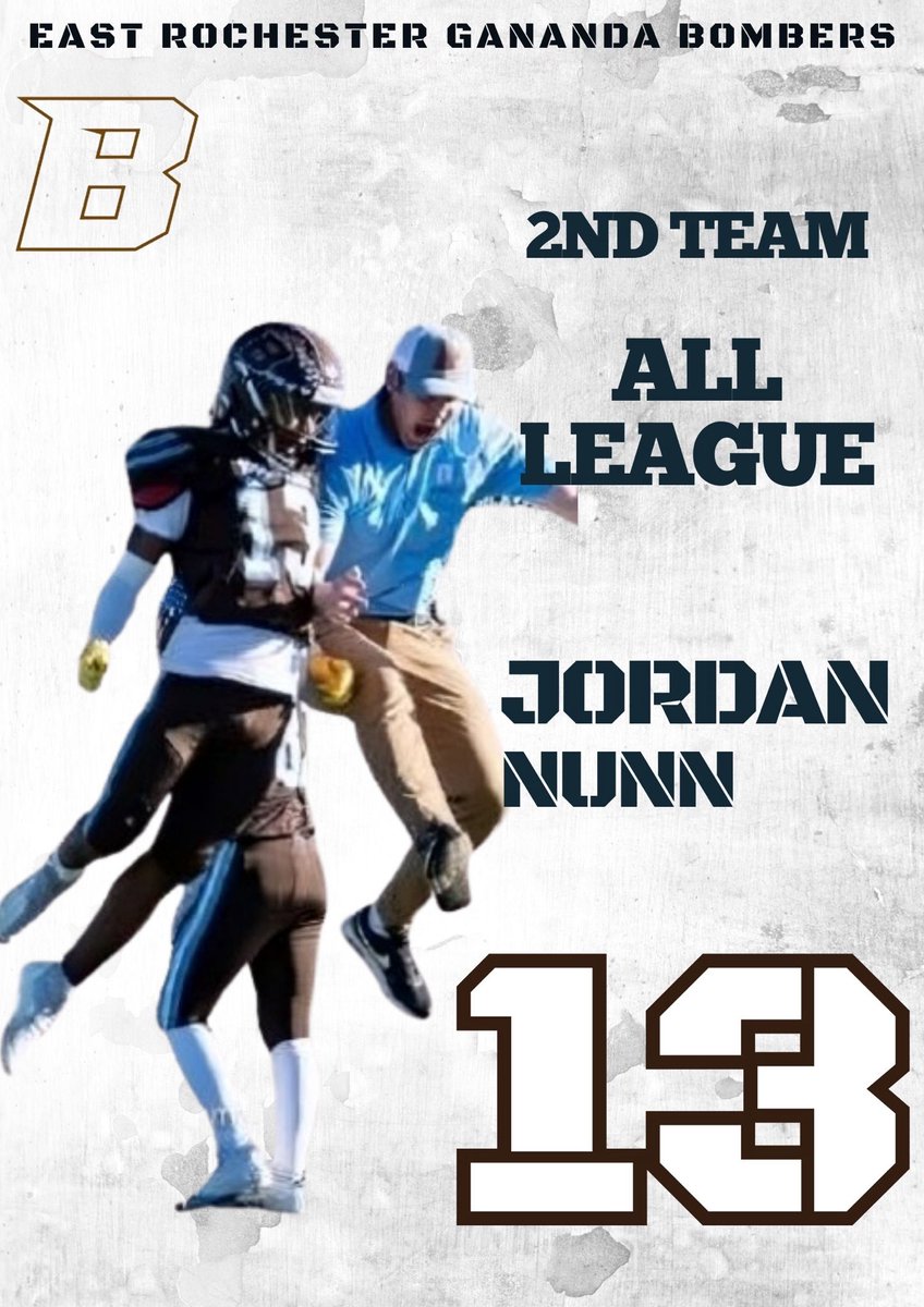 Congrats to Jordan Nunn for being selected to the Section V Class C Second Team!
