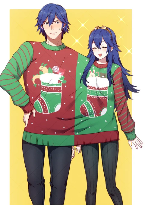 アグリークリスマスセーターイーリス親子