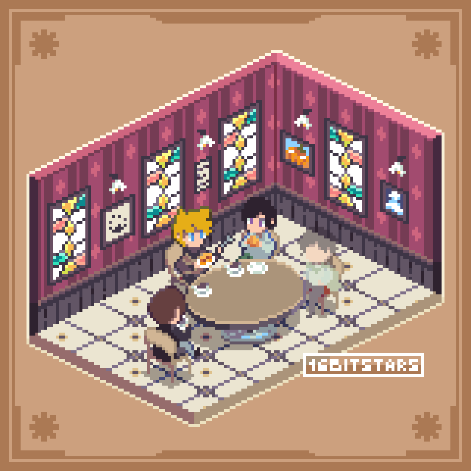 16bitstars's tweet photo. [二宮隊] 

I really like the new merch ☕️...
#ワートリ #pixelart #ドット絵 https://t.co/cyV06wGavu