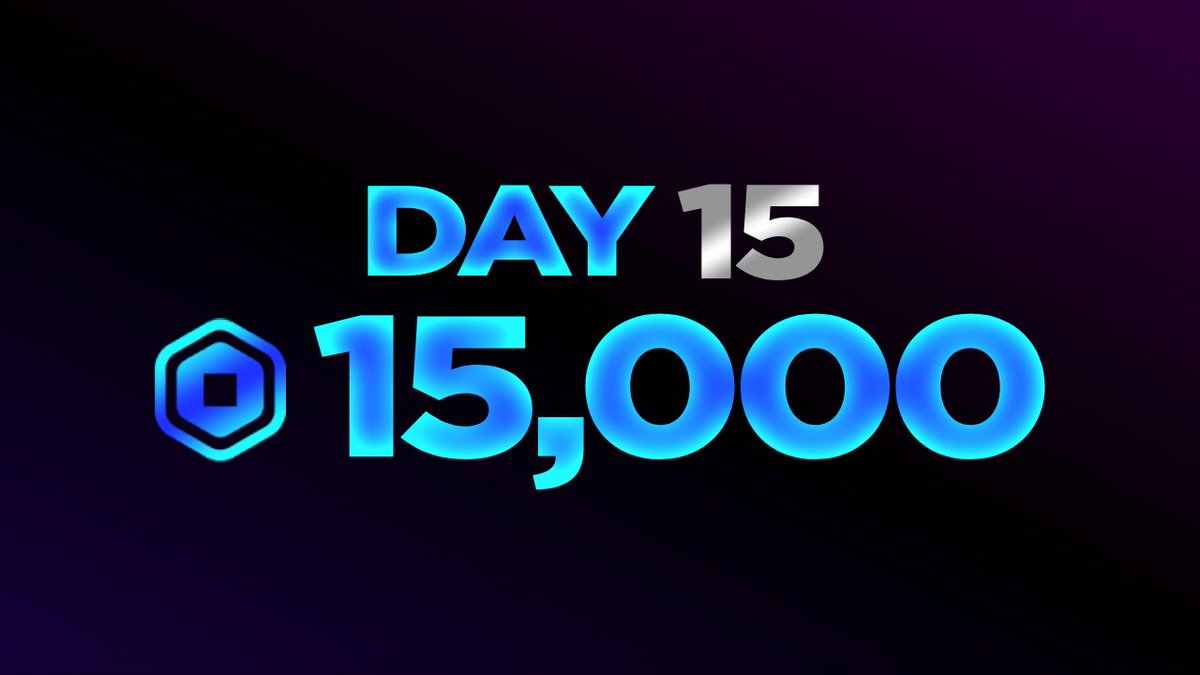kyotanips's tweet photo. 🎄 Day 15: 15,000 Robux to 150 Random Followers

🎯 Requirements:

❤️ Like + Follow
🔁 Repost
💬 Reply w/ Username
Advance Merry Christmas
⏰ Lasts until the end of the day! https://t.co/JdI6Y2p2Hs