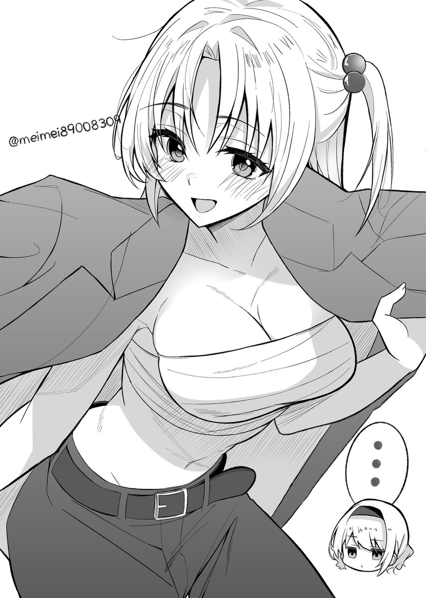 神綺様でサラシ+スーツ(あとアリス) 