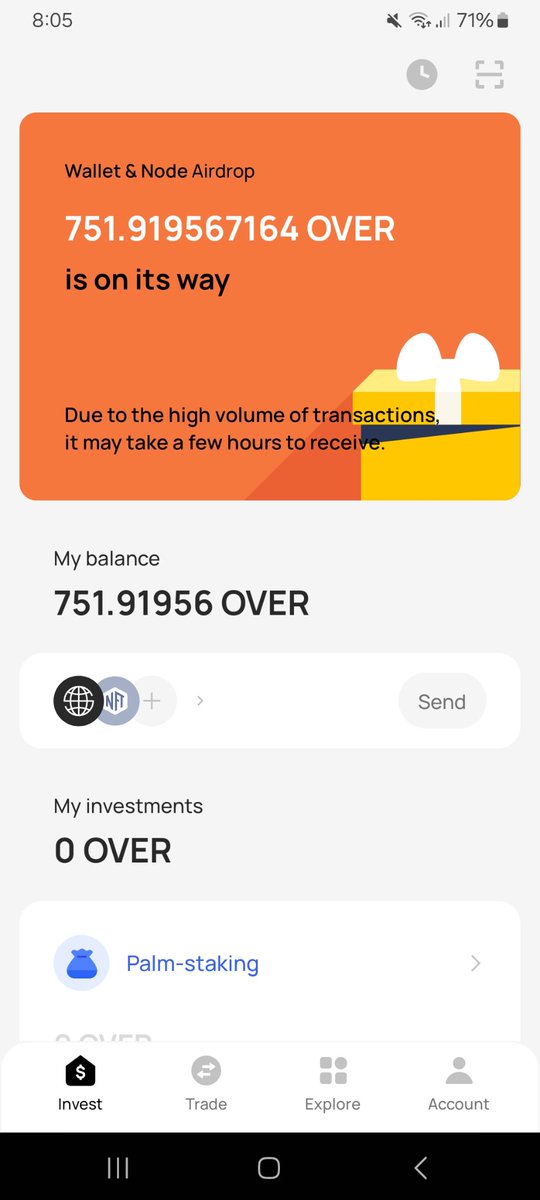 G19Sharif's tweet photo. @overprotocol #overprotocol #overairdrop
0xD743F200e3b86342c06Ebce9dE6c386126DD7b13 https://t.co/1duqKT40z5