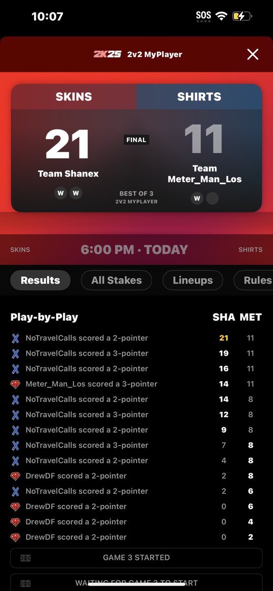 2-1 dub today with my boy <a href="/xShanex_/">Shanex</a> where it all started 💯 GGs. <a href="/1v1Me/">1v1Me</a>