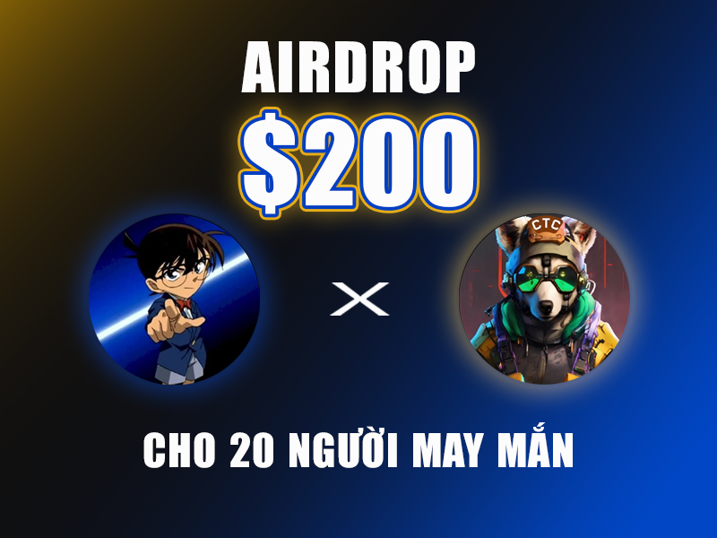 Mấy nay tài khoản tăng khá khá nên mình Airdrop vui vẻ 200u cho 20 anh em may mắn 

Event này nhằm tri ân cho những follower đã và sẽ đồng hành cùng mình trong thời gian tới

Tham gia siêu đơn giản: 

1⃣Follow <a href="/J0shxx79/">Lighter Update</a> <a href="/0xweekend59/">Conan.eth</a>

2⃣Like + RT bài viết 

3⃣Comment