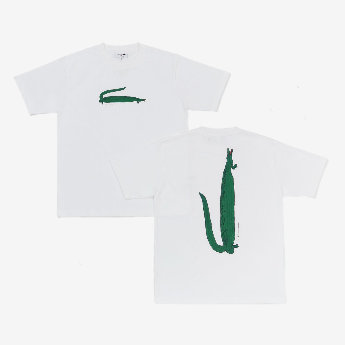 未使用 定価13200円 LACOSTE×imase 限定イラストTシャツ　ワニ みなさまのリクエストにお応えして ラコステ オンランストアで販売決定
