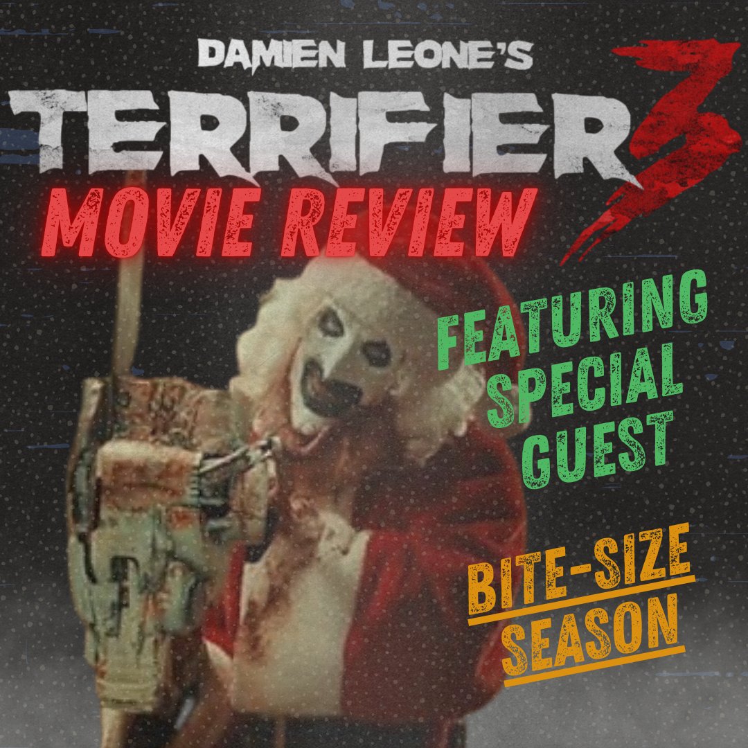 frightflightpod's tweet photo. Christmas came early this year! 🎄 Let's take a wild ride in Santa's SLAY on this SILENT NIGHT with Art the Clown and more of his chaotic holiday shenanigans! 🎅

#Horror #DavidHowardThornton #ArtTheClown #DamienLeone #LaurenLaVera #HolidayHorror #HorrorHistory #Terrifier3 https://t.co/PUA7Hra6Bd