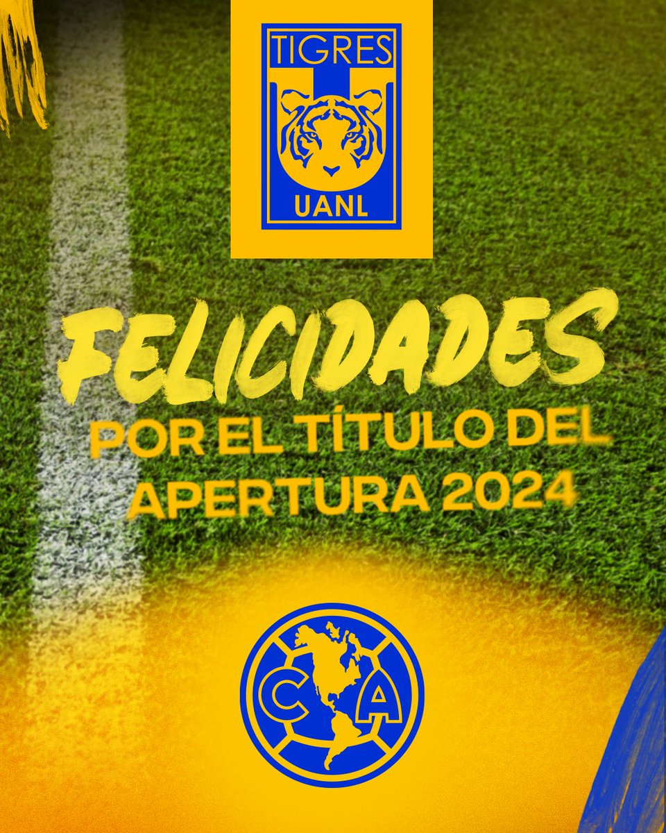 Enhorabuena <a href="/ClubAmerica/">Club América</a> por el título del Apertura 2024.