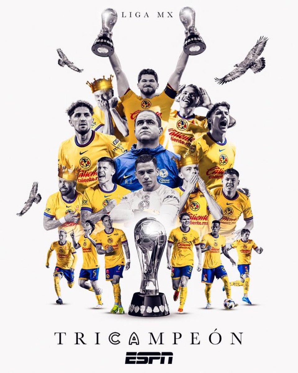 VaRoVa's tweet photo. Que chingón es irle al América #tricampeon https://t.co/ERM8mYetCn