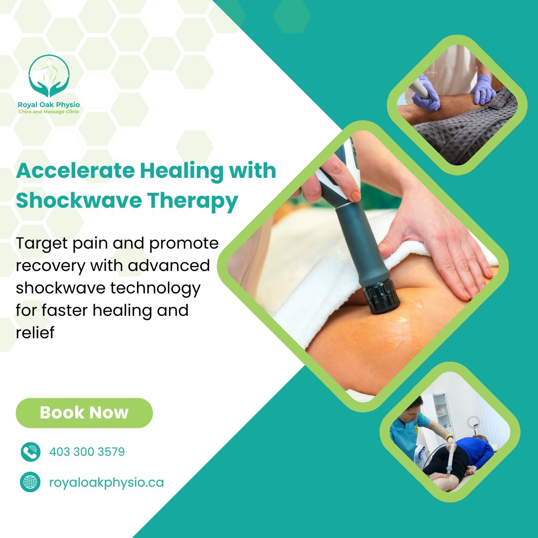 royaloakphysio's tweet photo. Experience faster recovery with shockwave therapy, targeting pain and promoting healing with advanced technology.
#ShockwaveTherapy #PainRelief #HealingFaster #RecoveryJourney #SportsInjuryRecovery #PainManagement #AdvancedTherapy #RecoverBetter #TherapyTechnology #FasterHealing https://t.co/pXIEIQXg8G