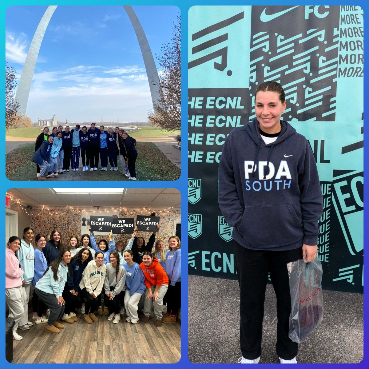 Had some fun with my <a href="/PdaSouth/">PDASouth</a> Team in St. Louis <a href="/ECNLgirls/">ECNL Girls</a> Showcase.  Nice to see <a href="/JaspersWSOC/">Manhattan Women's Soccer</a> Coach Bolton there and thankful for all of the other coaches who showed up to see my team play!