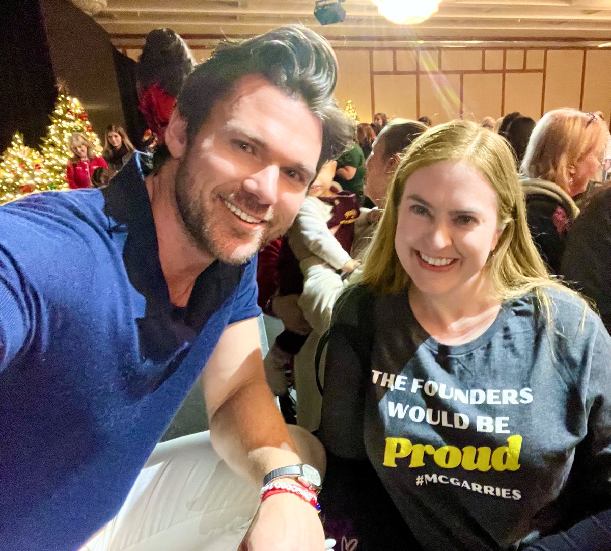 The founders ARE proud!

A huge thank you to Kevin McGarry for being so kind and gracious to all the fans at the Hallmark Christmas Experience! I am a fan for life!!

#hearties #mcgarries #wcth #whencallstheheart #hallmarkchannel
