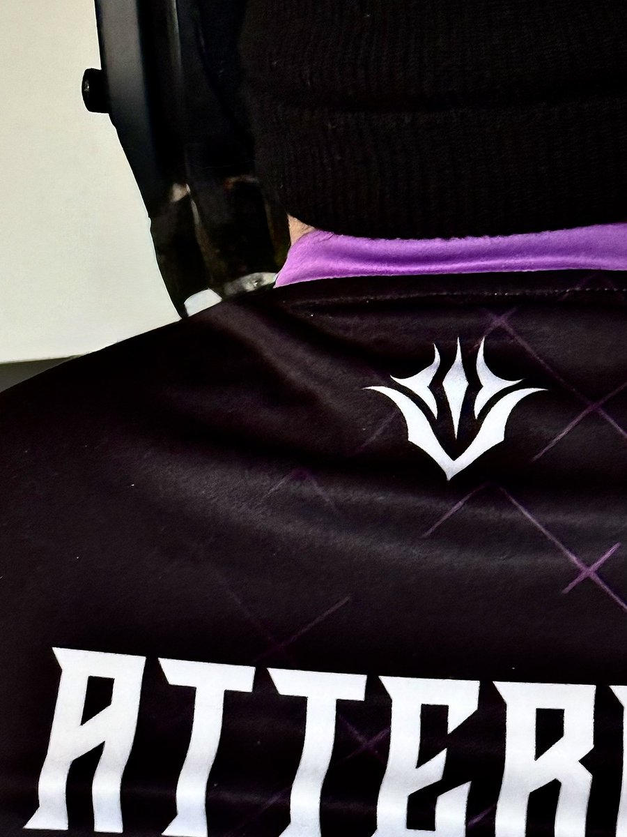 Repping that Purple &amp; Black 🐐