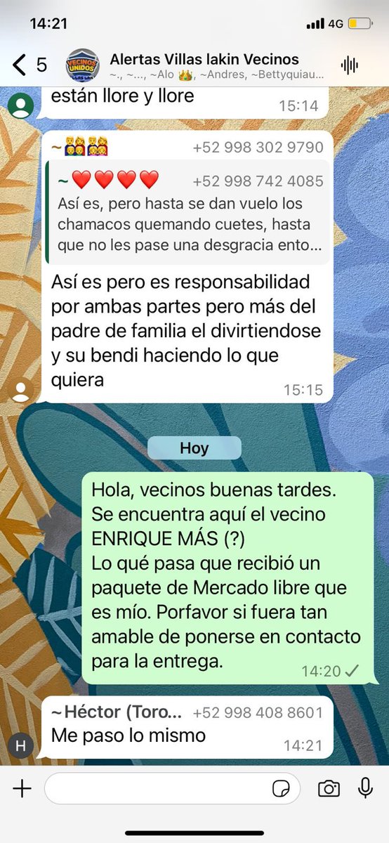 SayJhSA's tweet photo. @Mercadolibre tus repartidores son unos estafadores en Cancún. Esperas un paquete y nunca te llaman y te llega la notificación de que ya lo entregaron. Ahora mi paquete se encuentra perdido https://t.co/UuiQQ6vK4p