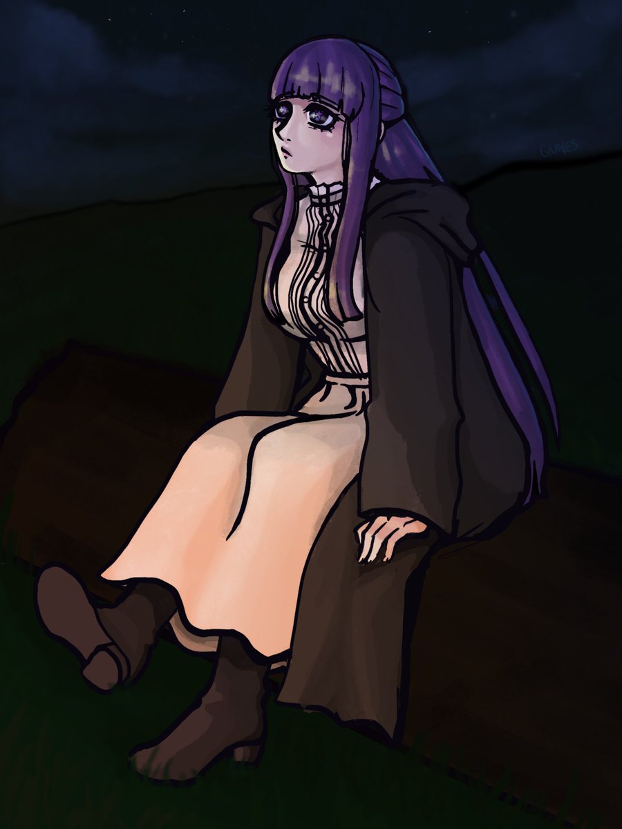 Gremsgrave's tweet image. Stargazing 

#FrierenBeyondJourneysEnd #fernfrieren #frierenfanart