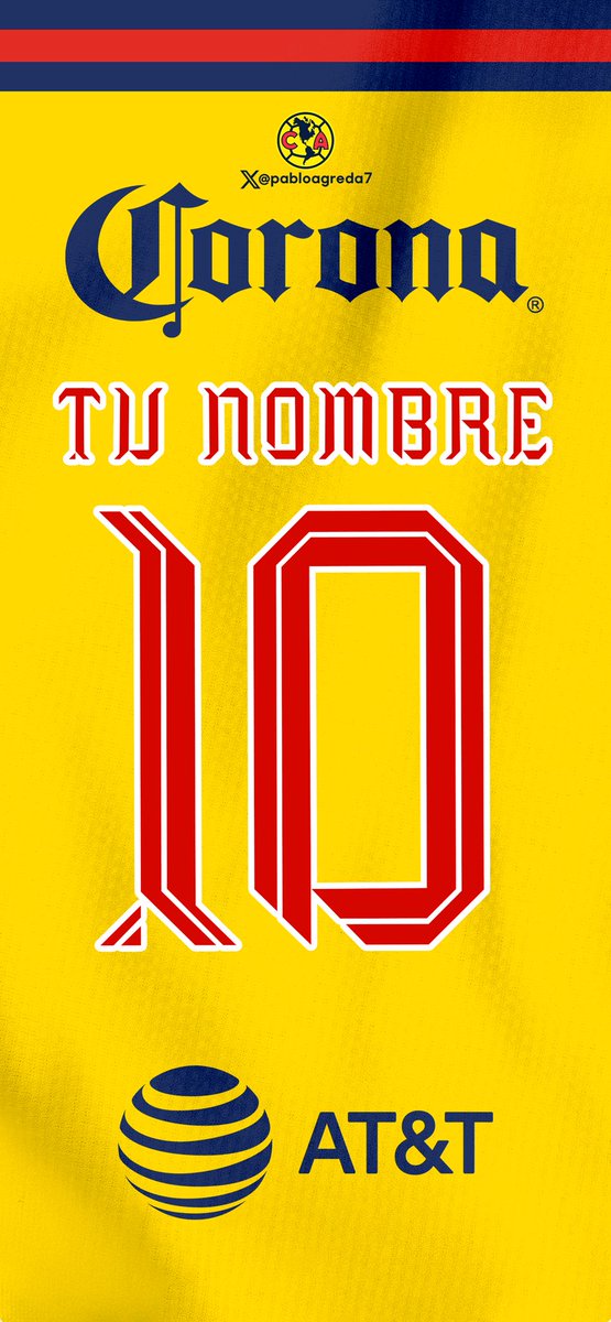 OdiameMas1916's tweet image. 🦅🦅🦅

Para todos los que quieran un WALLPAPER PERSONALIZADO del Club América

1️⃣ Follow a @OdiameMas1916 @pabloagreda7
2️⃣ Dale ❤️FAV y 🔁RT a este tweet
3️⃣ Comenta tu nombre y número en los comentarios
4️⃣ ¡LISTO!

*Los primeros 50 ganan
*Nombres cortos y números hasta el 99