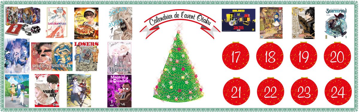 Calendrier de l'avent N°16 🎁

Pour la case 16, je vous fait gagner le T1 de "Le Secret de Scarecrow" !

Pour participer :

- RT + Like
- Follow <a href="/OtakuEsprit/">Esprit Otaku</a>

1 gagnant - TAS le 17/12/24
Réservé France métropolitaine et Belgique