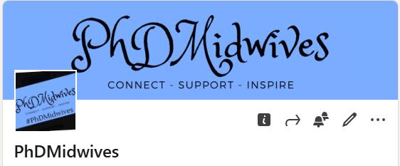PhDMidwives (@phdmidwives) on Twitter photo we have a new #PhDMidwives LinkedIn group page - linkedin.com/groups/14567...
we are open to all terminal qualifications so #PhD #ProfDocs #DNP #DMP as long as it is a #midwifery
related
<a href="/HelenMainwaring/">Dr Helen Elliott-Mainwaring💙🦋🪴🧘♀️</a> <a href="/AmandaFirthRM/">Amanda Firth</a> <a href="/maternalmatters/">Esther Sharma PhD</a> <a href="/BelRBruce/">Bel Bruce</a> <a href="/AcademicMidwife/">The Academic Midwife</a> <a href="/AnnaTheMidwife/">Dr Anna M RM</a> we have a new #PhDMidwives LinkedIn group page - linkedin.com/groups/14567...
we are open to all terminal qualifications so #PhD #ProfDocs #DNP #DMP as long as it is a #midwifery
related
<a href="/HelenMainwaring/">Dr Helen Elliott-Mainwaring💙🦋🪴🧘♀️</a> <a href="/AmandaFirthRM/">Amanda Firth</a> <a href="/maternalmatters/">Esther Sharma PhD</a> <a href="/BelRBruce/">Bel Bruce</a> <a href="/AcademicMidwife/">The Academic Midwife</a> <a href="/AnnaTheMidwife/">Dr Anna M RM</a>