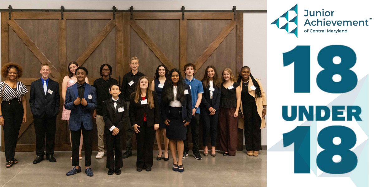 ⏰NOMINATIONS CLOSE TOMORROW! ⏰

JA 18 Under 18 is looking for exemplary middle or high school students who are #entrepreneurs #activists or school/community #leaders that are reshaping our world! 

PLUS, honorees are featured in <a href="/Baltimoremag/">Baltimore magazine</a> this May! bit.ly/49wZq5g