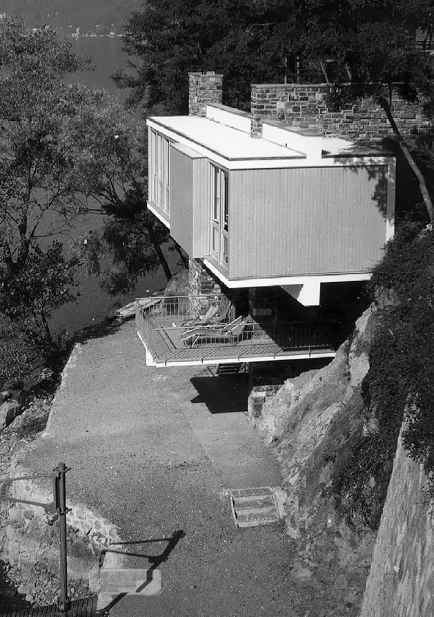 TRES60Blog's tweet photo. Casa Nadig en Maroggia, Ticino (Suiza), proyectada entre 1956-57 por los arquitectos Rino Tami, Peppo Brivio y Oscar Hofmann.
#NadigHouse #midcenturymodern #arquitectura #architecture #arquitecturamoderna #RinoTami #PeppoBrivio #OscarHofmann https://t.co/W3WdkIDiEX