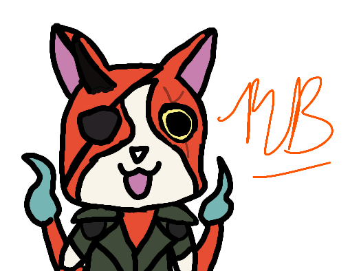 TpBanjo's tweet photo. Big boss jibanyan #yokaiwatch https://t.co/5KfHxO1jor