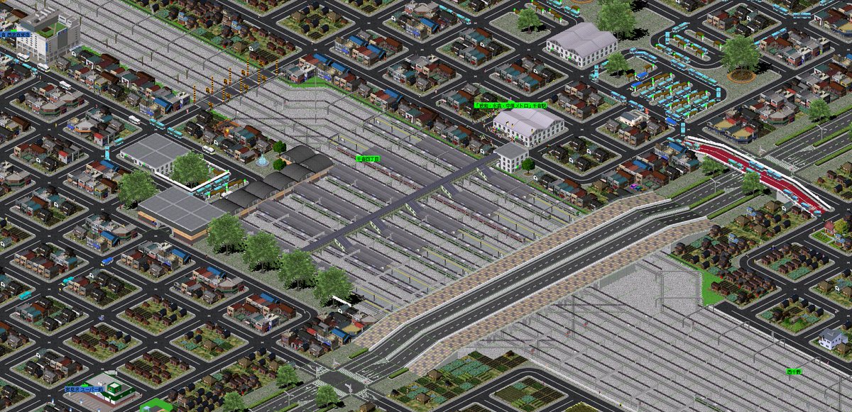 danivenk's tweet photo. 郡野国更新
水森千音駅を更新された
中原駅の北に待合所を作りました
浅羽郵便の中01線「中原駅・占冠駅」を作りました
牛之浜「人口：2765」の成長を中止された
#simutrans https://t.co/yNeBjPL9aP