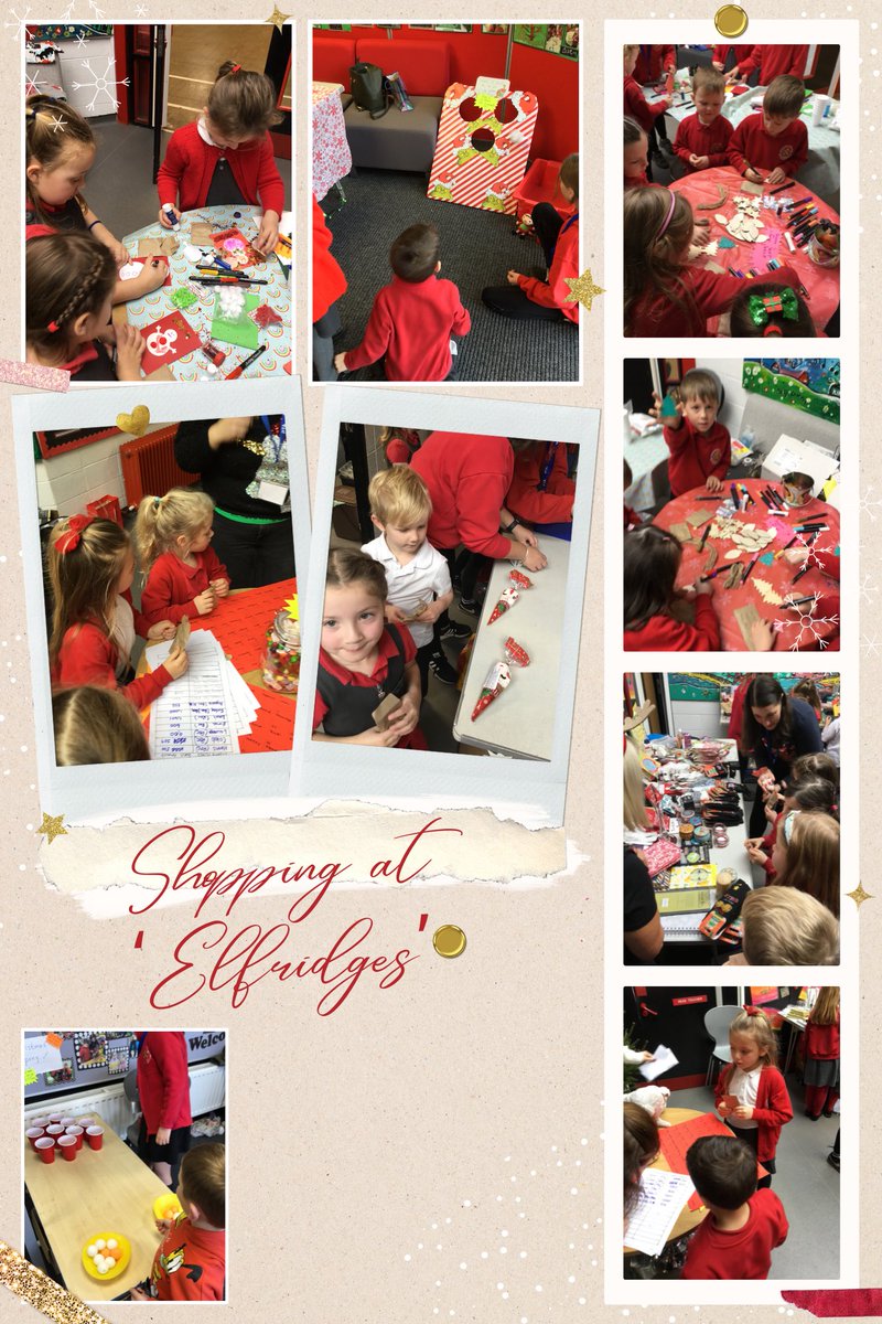 December is such a busy month in Year 1! We decorated our class Christmas tree and learnt all about the Nativity in a special assembly by Reverend Summers. We made Christingles and went shopping at ‘Elfridges’ and we enjoyed wearing our Christmas jumpers! 🎄