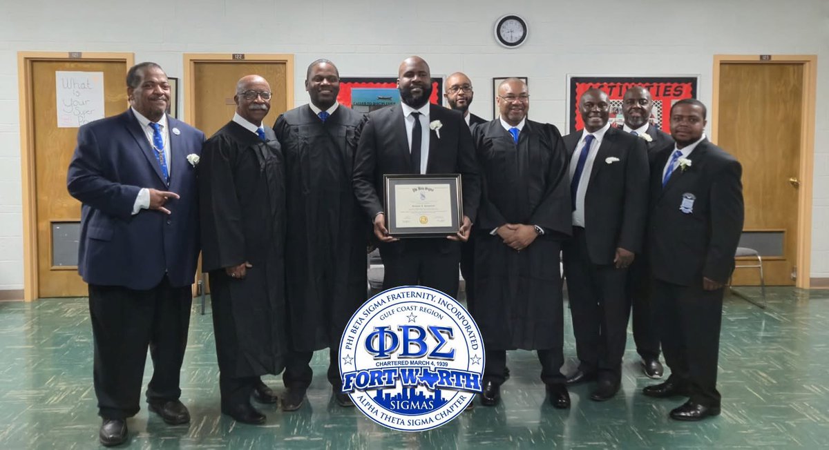 FwSigmas's tweet photo. The Men of Phi Beta Sigma Fraternity, Inc., Alpha Theta Sigma Chapter proudly present our Fall 2024 Intiate:

Bro. Brandyn Humphries
Line Name: Artistic Blue
Ship Name: Σolitary Confinement

Our cause speeds on!!! https://t.co/xpqLfnxzHL