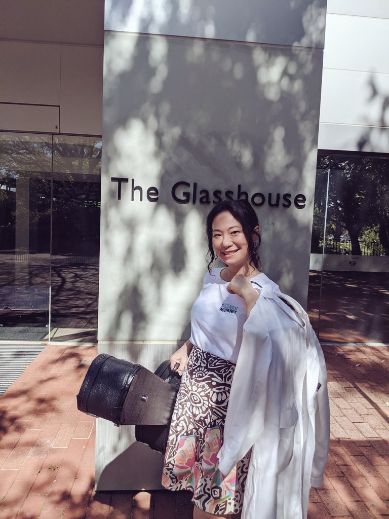 scientist_mum's tweet photo. The morning of The Read Out Loud Awards #ROLA, arrived at The Glasshouse at The City of Belmont. Getting ready, signing my latest #science #storybook - #IHateScience , as one of the prizes for the interschool reading #competition.
#author #scientist #DrRina #community #scicomm https://t.co/NIyhaCW2uG