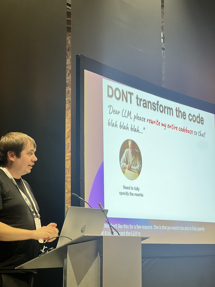 MimeeXu's tweet image. #MLforSystems

Works in progress! Our spotlights:

Ask LLMs to transform the code, LLMs for optimizing queries, and using agents to do ninja programming optimization 

Accepted papers: mlforsystems.org/accepted_paper…