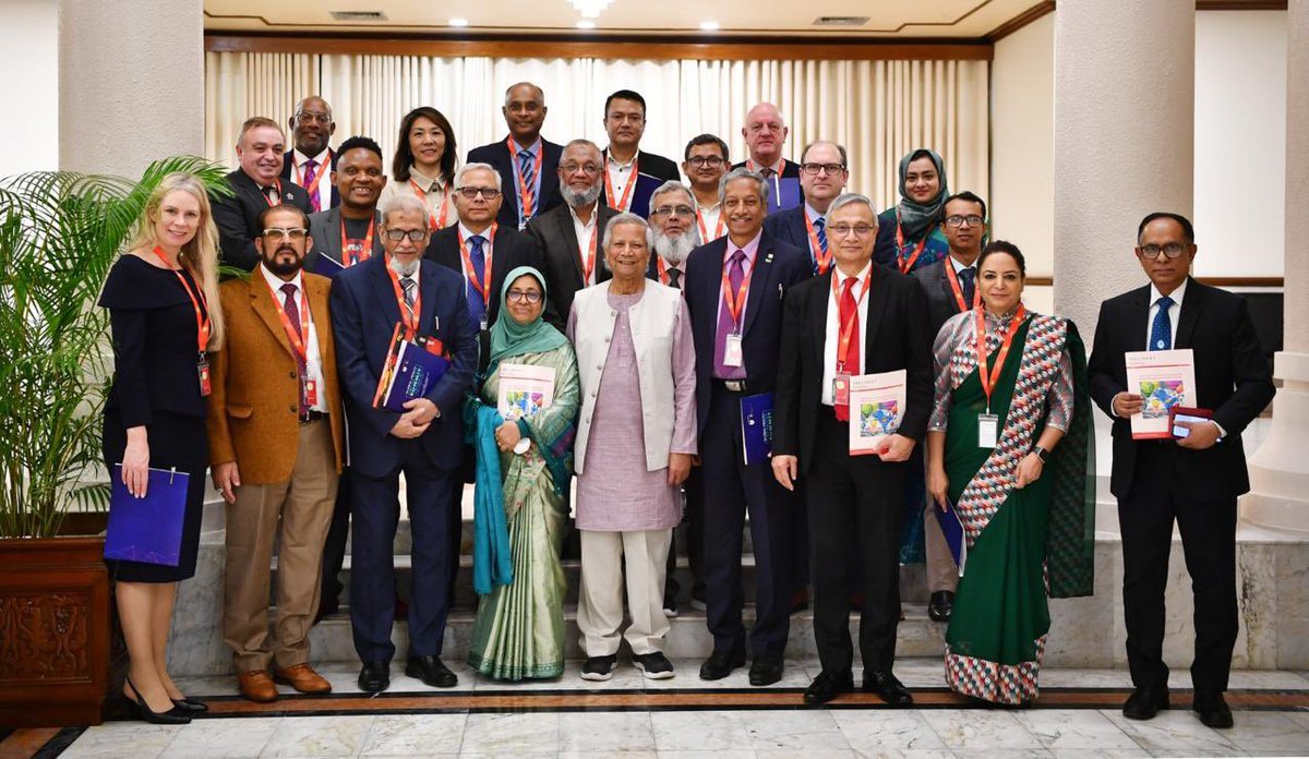 GLOBAL HEALTH CATALYST IN ASIA 

The Global Health Catalyst Summit – Asia successfully convened in Bangladesh, marking the launch of the Lancet Oncology Series on Cancer Care in the SAARC countries. Hosted at the State Guest House Jamuna by the Interim Head of Government. #GHC