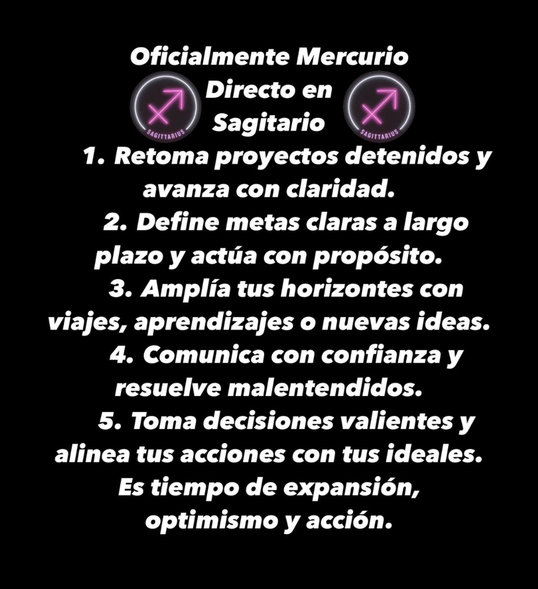 Es Oficial: Mercurio Directo en Sagitario ♐️🔥 #Astrología