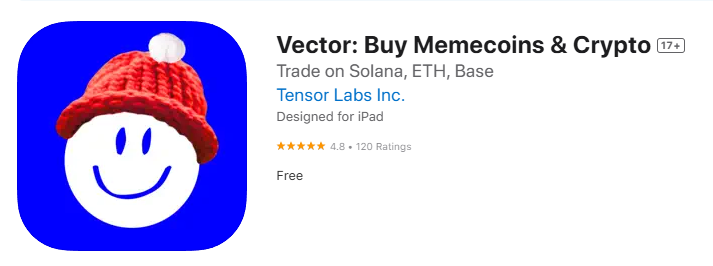 I will be posting a bullish message about
<a href="/VECTORDOTFUN/">VECTOR</a> every day until Christmas because Web 3.0 needs to know.    

9. Vector will be the #1 app on appstore in 2025. 
Be there