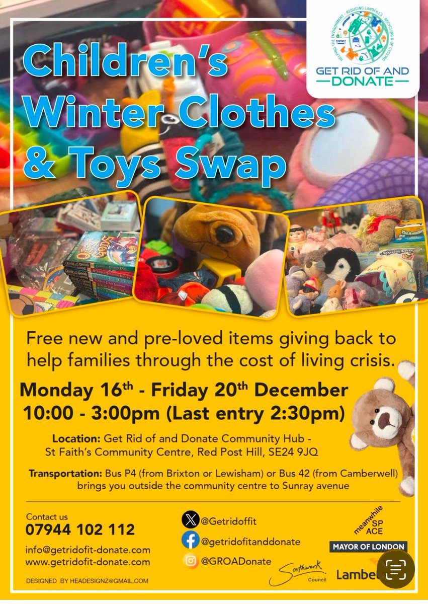 Get Rid of and Donate CIC tweet media