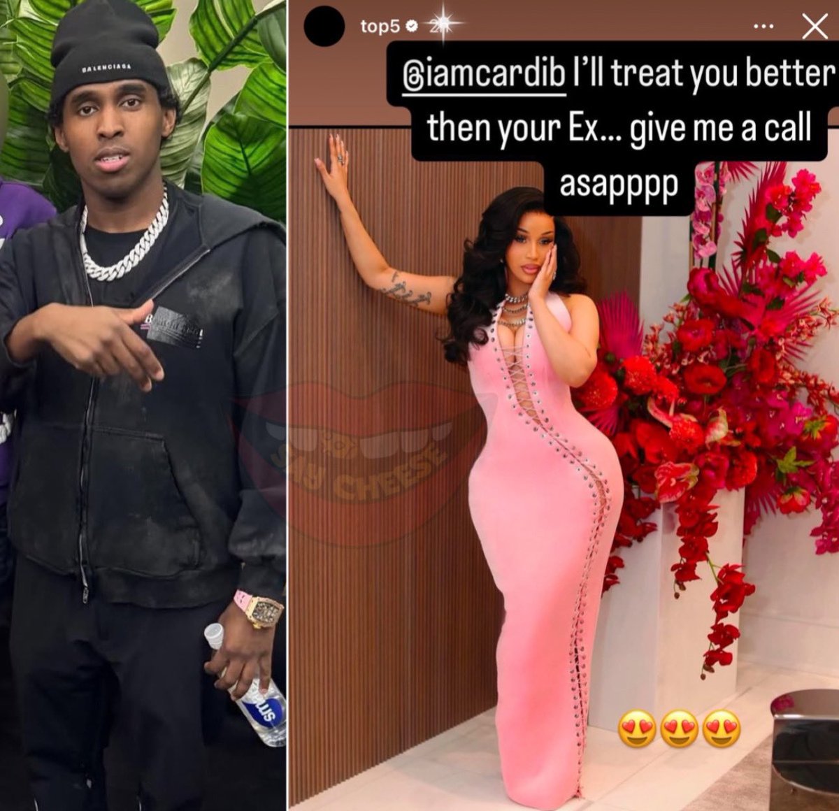 SAY CHEESE! 👄🧀 tweet media