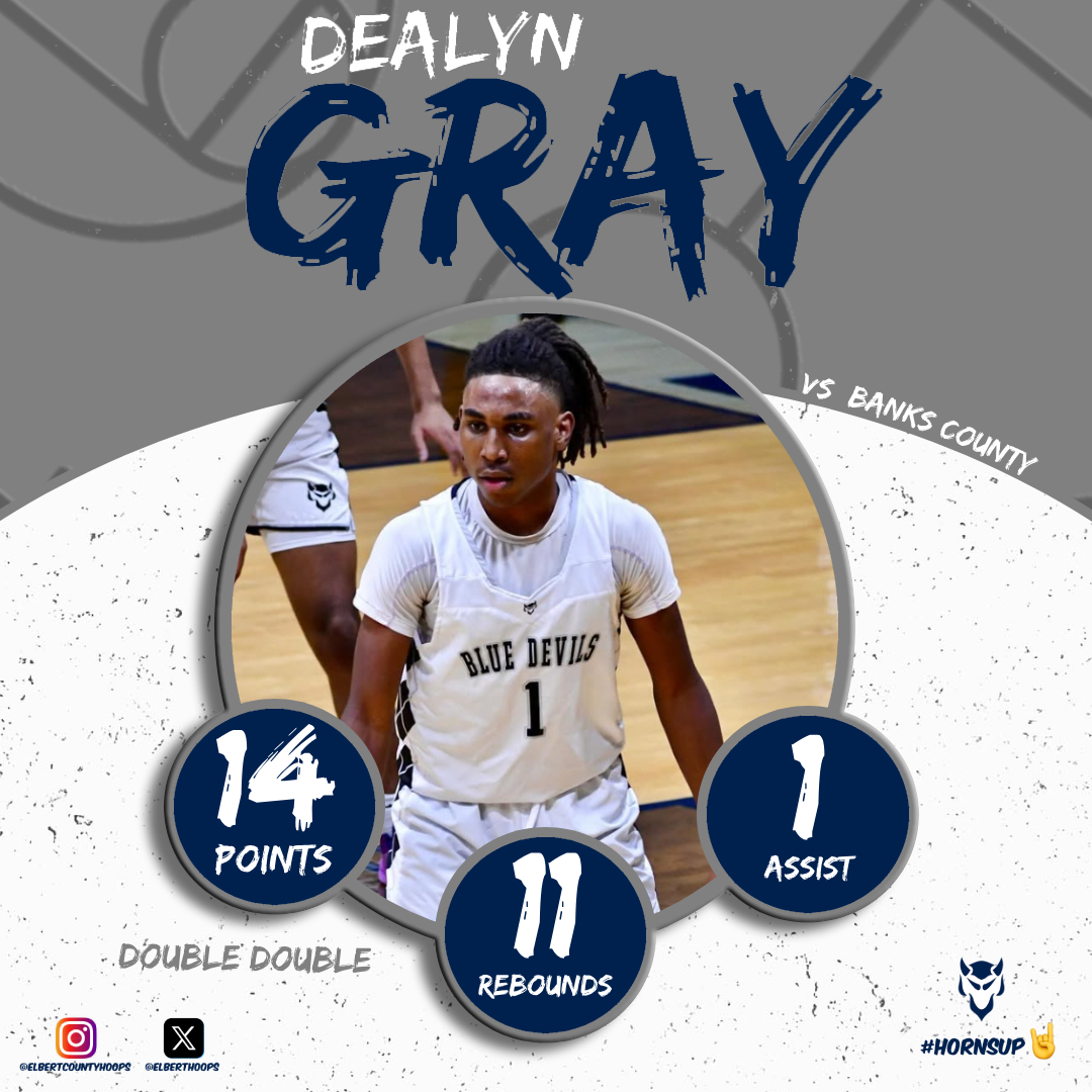elberthoops's tweet photo. Full stats from the contest against Banks County.

Jones 24p8r3a
Gray 14p11r1a (double double)
Brown 10p4r4a1s
Adams 10p1r1a
Morrison 5p2r3a1s
Mattox 5p3r1a
Willis 2p4r1a2s
N. Rambert 2p
A. Rucker 1r2a1s

#HornsUp🤘 #BringTheHEAT🔥 https://t.co/P2cIHHUzEQ