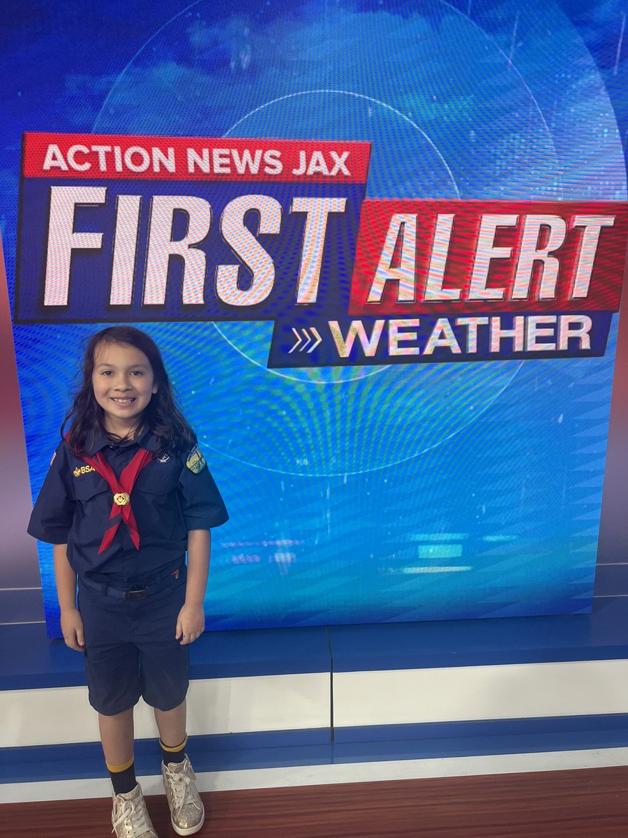 eDiscoveryMahon's tweet photo. Thank you @annette_tv and @ActionNewsJax for giving our Cub Scouts a behind the scenes tour of the studio and showing them how you broadcast the news to our community. 
#CubScouts #News #Weather https://t.co/AFxv8AxXY4
