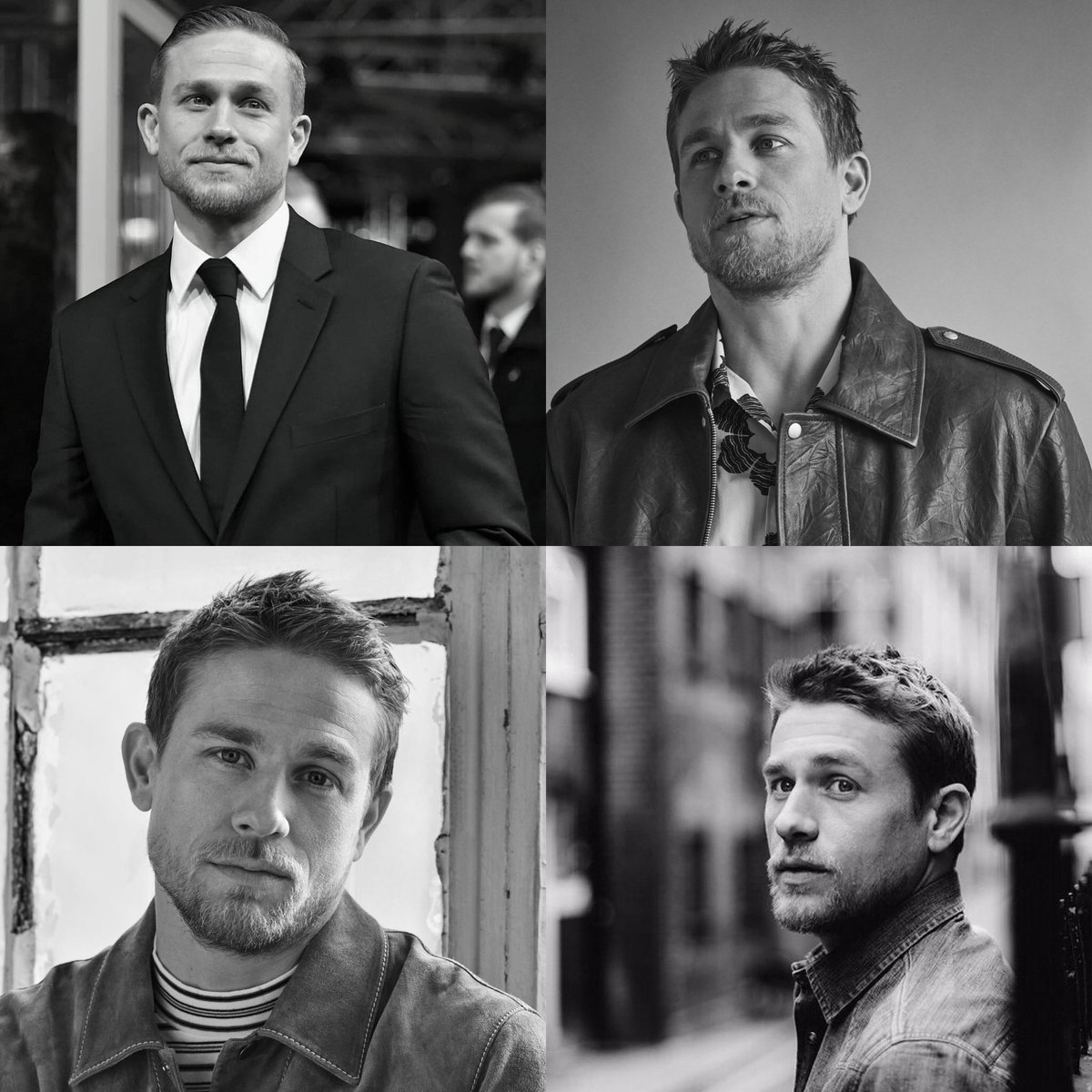 BlueFlamingos7's tweet photo. Sunday with #charliehunnam #sweetheart 💞
#blackandwhites #shorthair #modelingdays
#thepose #earlydays #kingarthur #jaxteller #rebelmoon #jungleland #deadfall #shantaram
#crimsonpeak #triplefrontier #coldmountain #lastlooks #jungleland #samcro #charminglife
#sexiestmanalive ❤️🔥 https://t.co/bzzbwv6gWS