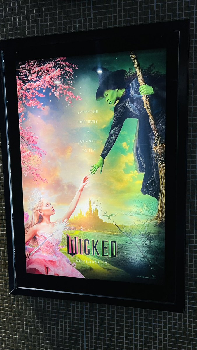 ManpreetSuhi's tweet photo. Thank you, ‘Defying Gravity,’ for being the one bright spot #Wicked https://t.co/BYlgofFtCU