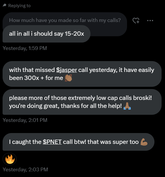 Dom_Builds's tweet photo. 🚨 IT'S HERE 🚨

After 3 weeks, 426x profit, 10+ members doing 2-3x everyday, I'm REOPENING my memecoin Telegram channel.

This time, not accepting everyone. Only committed traders allowed.

To see if you qualify:
1️⃣ Like
2️⃣ Repost
3️⃣ Comment "Ahoy"
4️⃣ Follow (so I can DM you) https://t.co/OclTkyB7iB