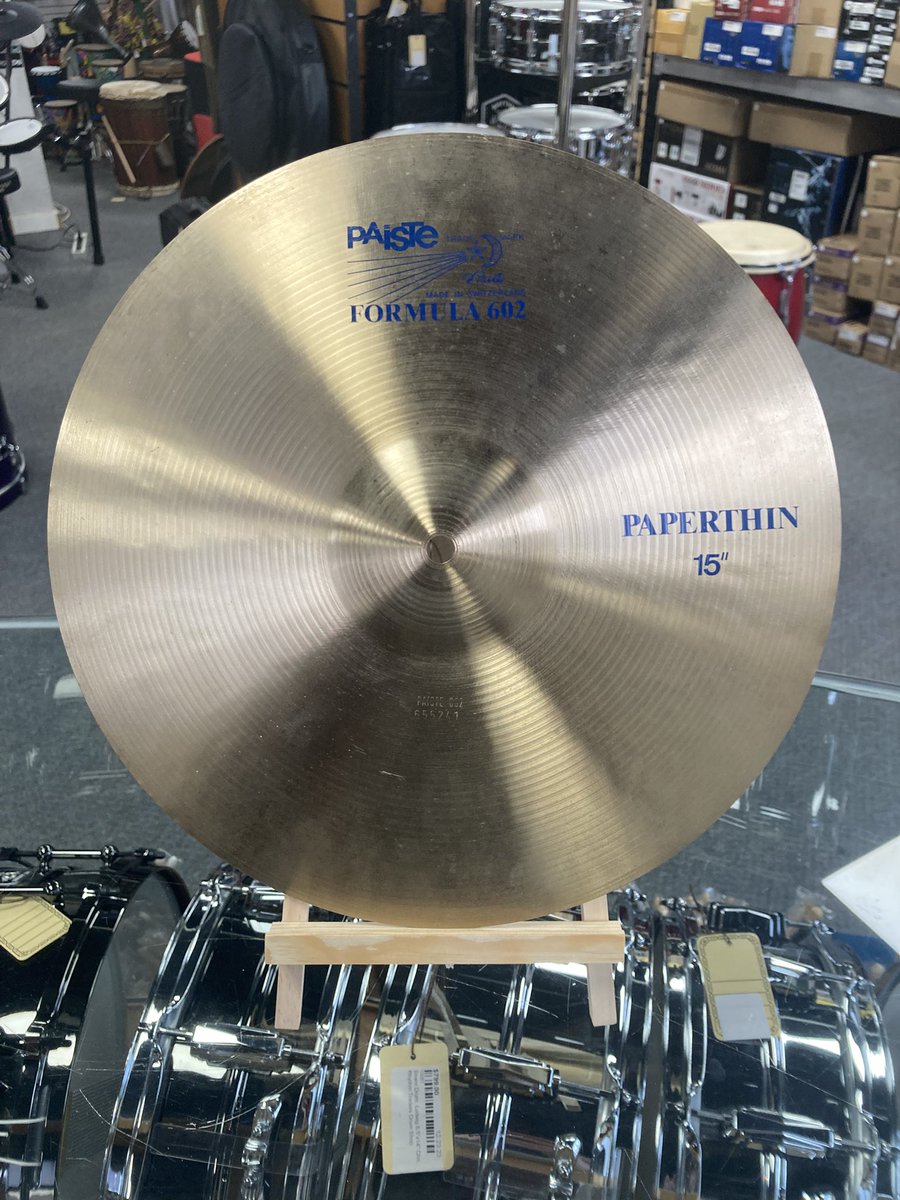 RhythmTraders's tweet image. This Just In!

Blue Label Paiste
Y’all know what that means!

Gorgeous tones from gorgeous cymbals!

Paperthin 15” — $325

Paperthin 16” — $350