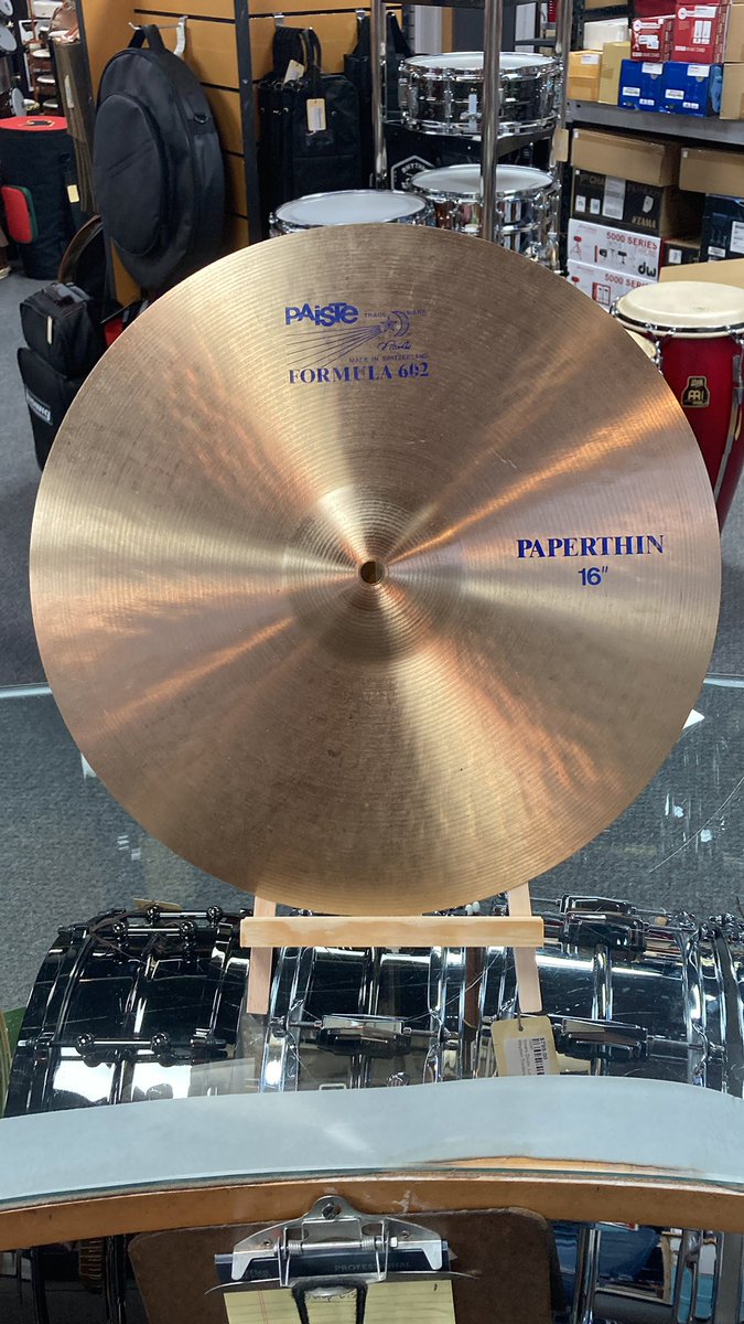 RhythmTraders's tweet image. This Just In!

Blue Label Paiste
Y’all know what that means!

Gorgeous tones from gorgeous cymbals!

Paperthin 15” — $325

Paperthin 16” — $350