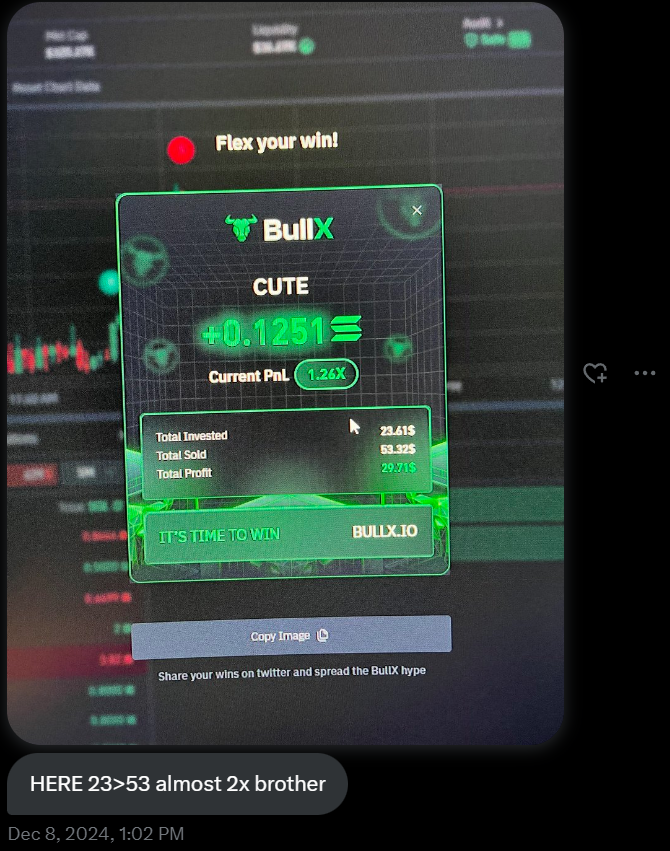 Dom_Builds's tweet photo. 🚨 IT'S HERE 🚨

After 3 weeks, 426x profit, 10+ members doing 2-3x everyday, I'm REOPENING my memecoin Telegram channel.

This time, not accepting everyone. Only committed traders allowed.

To see if you qualify:
1️⃣ Like
2️⃣ Repost
3️⃣ Comment "Ahoy"
4️⃣ Follow (so I can DM you) https://t.co/OclTkyB7iB