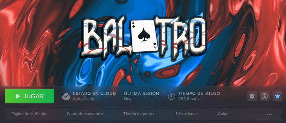JustSimiblue's tweet photo. Balatro 100%!!! https://t.co/VH2tWnIaLR